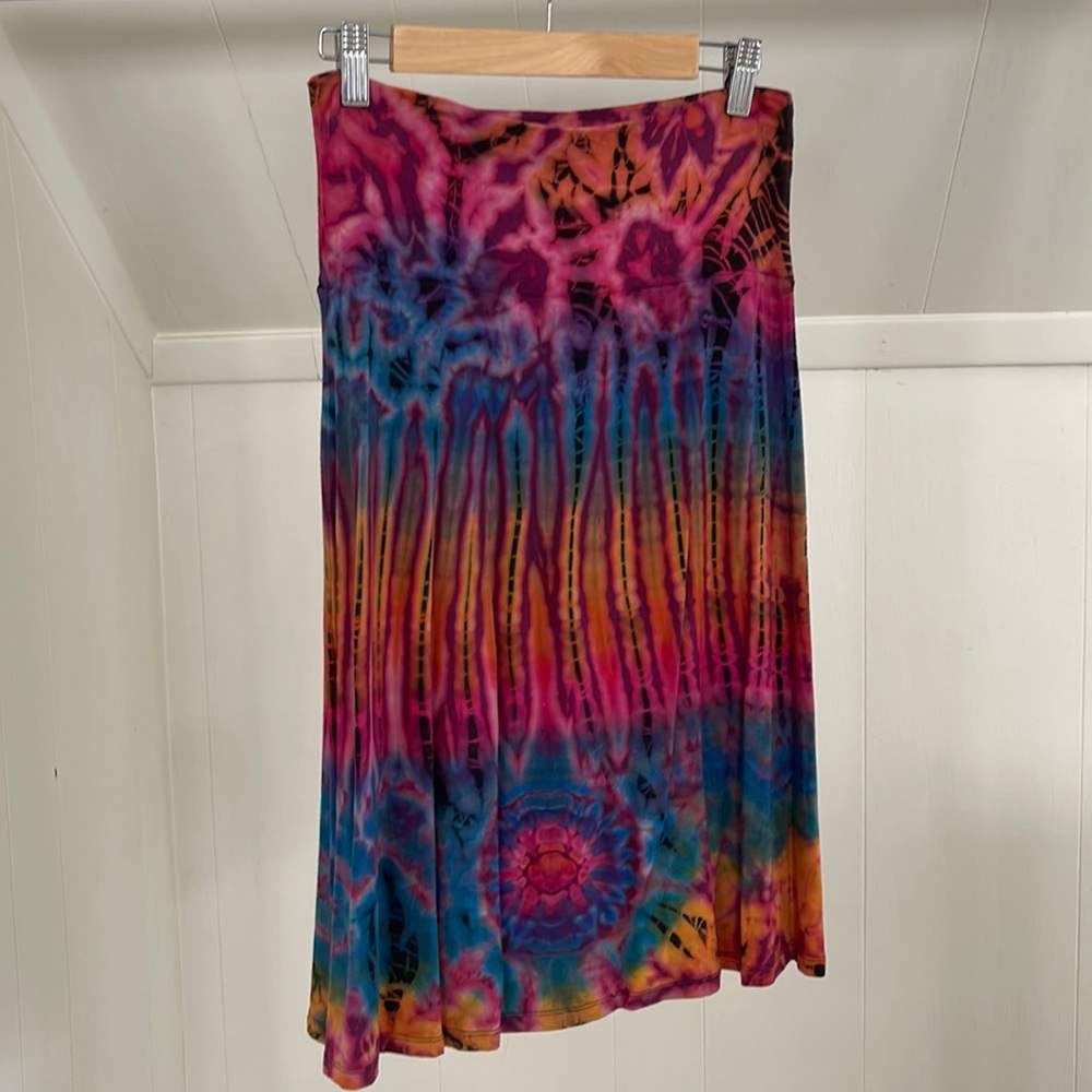 Tie dye skirt